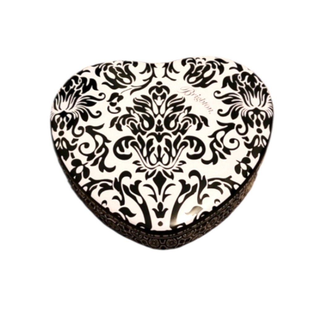 Vintage Brighton Heart Shaped Gift Box Tin